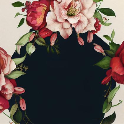 Flower Wedding Invitation