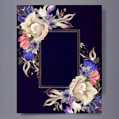 Flower Wedding Invitation