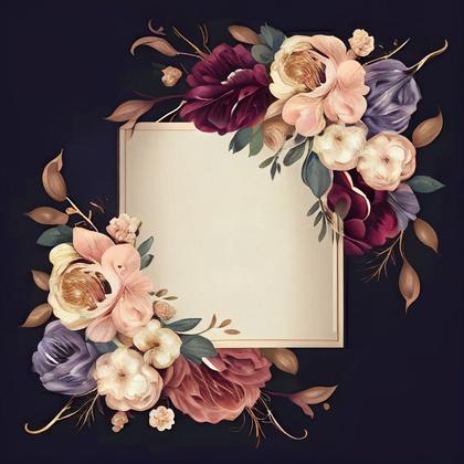 Blooms of Love: 10 Exquisite Flower Wedding Invitations for Your Special Day