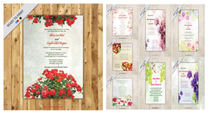 Crafting Timeless Memories: Watercolor Floral Wedding Invitation Templates