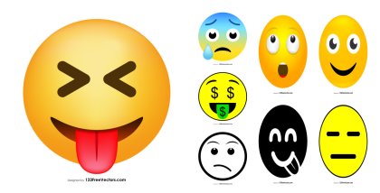 Exquisite Compilation of Over 40+ Emoji Vector Designs