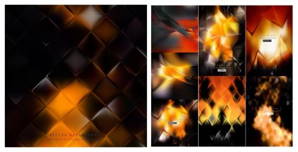 Epic Compilation: Fiery Abstract Vectors