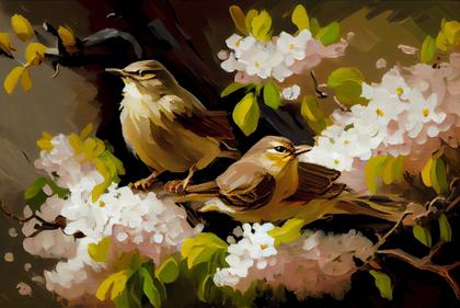Bird Painting Image