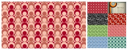 Exploring Retro Circle Background Vector: A Dive into Geometric Perfection