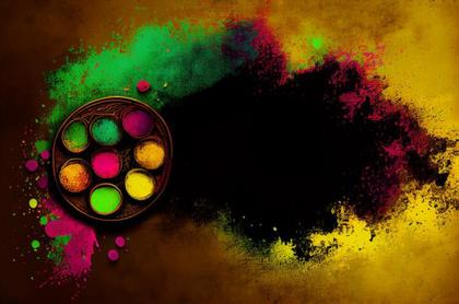 Vibrant Holi Backgrounds: Celebrating the Festival of Colors