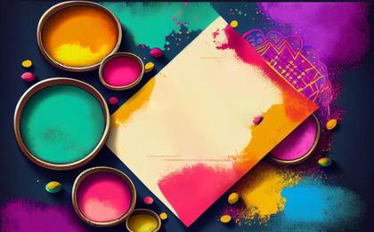 Holi Festival Background Image