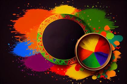 Holi Background Image