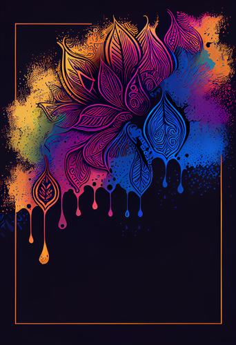 Holi Greeting Cards: Spreading Joy and Color