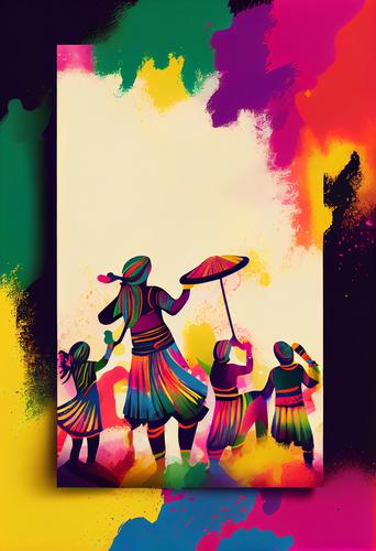 Dive into Holi: Unique Posters Capturing the Essence