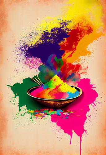 Gulal Powder Image