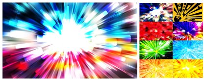 Impressive Collection of 40+ Explosion Vector Designs