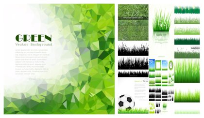 Explore Vibrant Vector Designs in our Grass Collection
