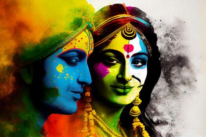 Radha Krishna Holi