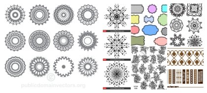 Creative Collection of Exquisite Vector Decorations