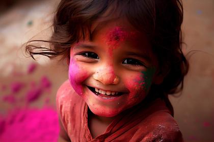Holi Kids Image