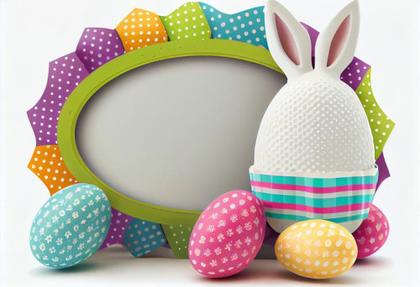 Colorful Easter Card