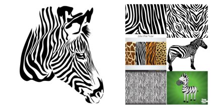 Handpicked Zebra Vector Collection