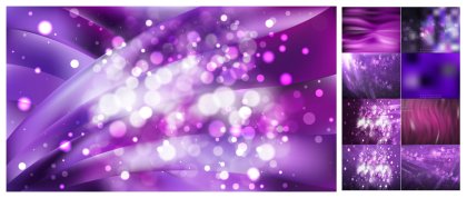 Unleash Creativity with Dark Purple Blurred Background Vectors