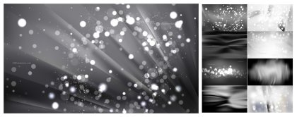 Unveiling Grey Monochromatic Wonders: An Array of 40+ Blurred Vector Background Designs