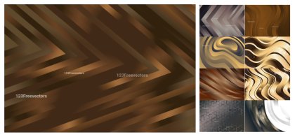 Enthralling Voyage through Dark Brown Gradient Designs