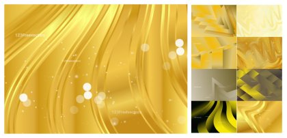 30+ Spectacular Yellow Gradient Designs: From Abstract to Geometric