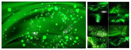 A Vibrant Collection of Cool Green Background Designs
