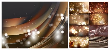 A Creative Collection of Dark Brown Vector Designs