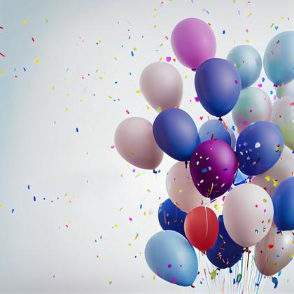 Balloons Background Image