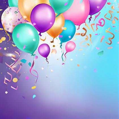 Balloons Background