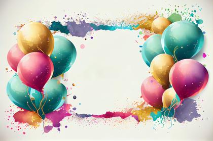 Balloons Background