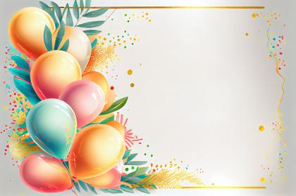 Balloons Background