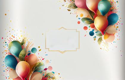 Balloons Background