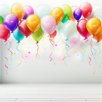 Balloons Background Image