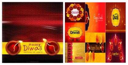 Shine Bright with 25 Free Diwali Background Designs for Your Festival of Lights