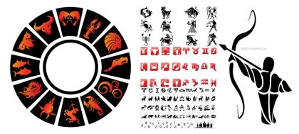 Celestial Magic: Free Zodiac Signs Vector Designs for Astrology Enthusiasts