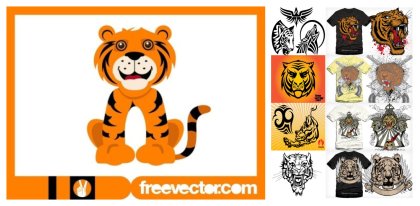 Roar of Creativity: 20 Free Tiger Vector Designs for Your Artistic Jungle