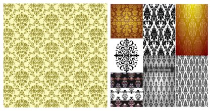Elegant Elegance: 12 Free Damask Patterns for Your Design Projects