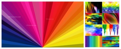 Vibrant Spectrum: 50 Free Rainbow Backgrounds for Dazzling Designs