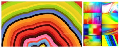 Chroma Dreams: Unveiling 50 Striking Free Rainbow Background