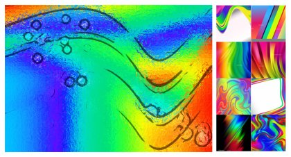 Dive into Chromatic Bliss: 50 Mesmerizing Free Rainbow Backgrounds