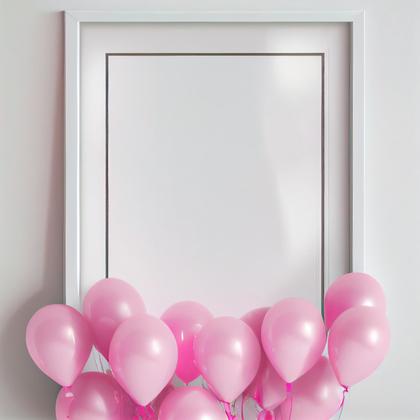 Pink Birthday Background