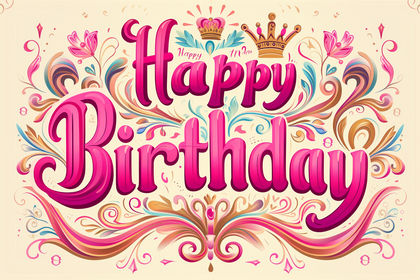 Happy Birthday Card Background