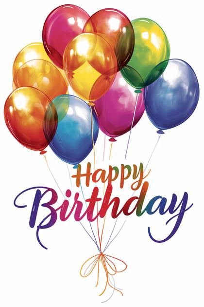 Happy Birthday Card Background