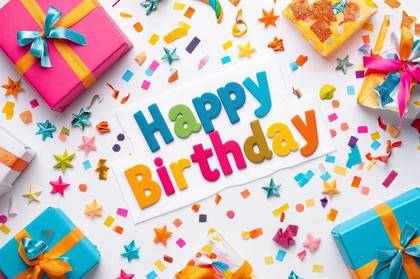 Happy Birthday Card Background