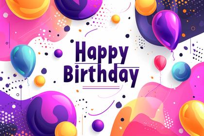 Happy Birthday Background Image