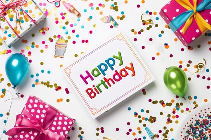 Birthday Card Background Image