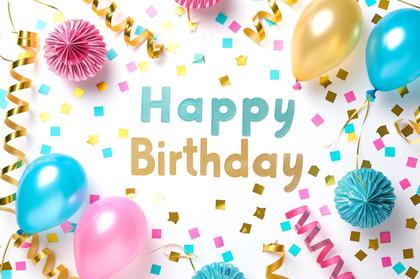 Birthday Card Background Image