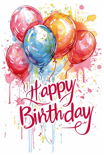Birthday Card Background Image