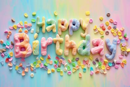 Birthday Card Background Image