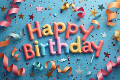 Birthday Card Background Image